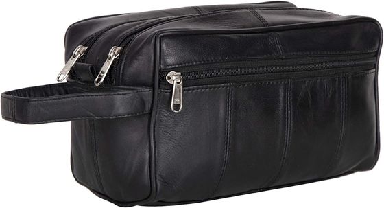 Sac durable d'article de toilette de capacité de bière blonde allemande accrochant le kit de Dopp pour le résistant à l'eau des hommes rasant le sac pour le voyage