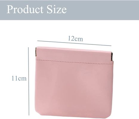 Poche cosmétique de compression de sac de poche légère en cuir imperméable de sac