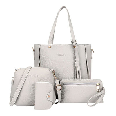 croix d'unité centrale des femmes 4Pcs/Set - le sac mortuaire a placé les dames de sacs en cuir d'épaule pincent