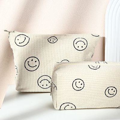 Organisateur cosmétique Cute Makeup Bag de sac d'article de toilette de voyage de toile de capacité de sac de maquillage qualité antichoc de sac de grande
