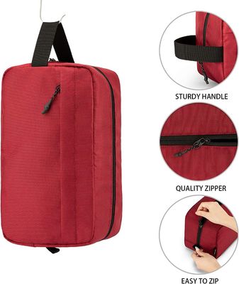 Sac bien conçu et de multicolors d'article de toilette accrochant le kit de Dopp pour le résistant à l'eau des hommes rasant le sac pour le voyage