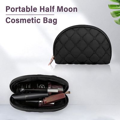 Sac cosmétique de voyage Portable de maquillage avec poignée grande trousse de toilette Double couche 2 pièces sac de maquillage étanche pour les femmes