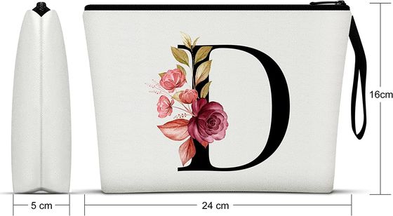 Sac léger imperméable de maquillage de mode, cadeaux pour le meilleur ami, sac cosmétique de demoiselle d'honneur de jeune mariée