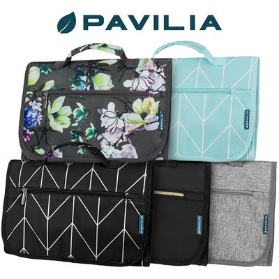 Sac accrochant d'article de toilette de voyage imperméable pliable pour des hommes de femmes