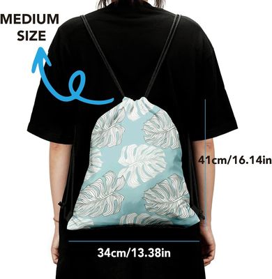 Sac à dos léger et imperméable de voyage de sports de gymnase de Sackpack de sac de ficelle de sac de cordon de sac à dos