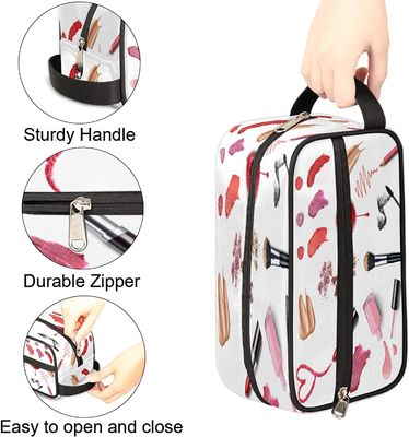 Sac portatif durable imperméable d'article de toilette de voyage, douche de Dopp Kit Cosmetic Organizer Makeup Bag rasant le sac pour des femmes des hommes