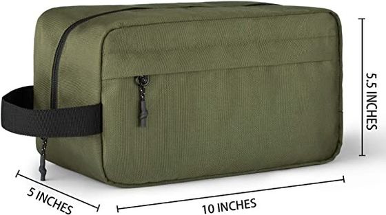 Sac d'article de toilette de Lager Capacity Soft Smooth Durable accrochant le kit de Dopp pour le résistant à l'eau des hommes rasant le sac pour le voyage