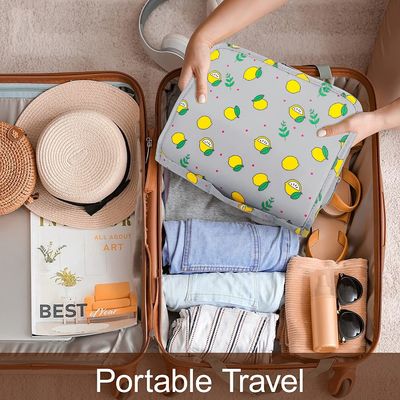 Sac mou imperméable d'article de toilette pour le sac multifonctionnel de déplacement de douche de sac cosmétique de voyage de filles de femmes avec fort