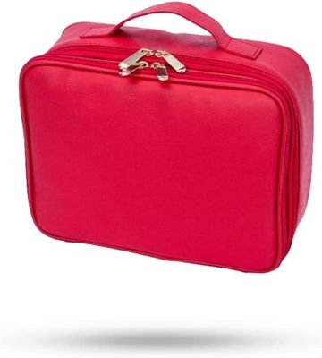 Le sac durable imperméable d'article de toilette de voyage de Shockoof pour des femmes, parfait composent des cadeaux de sac pour des amis femelles