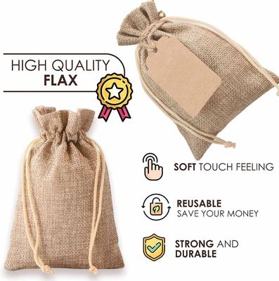 Les bijoux de protection de l'environnement mettent en sac le café Bean Storage de coton
