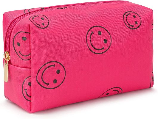 Organisateur cosmétique imperméable Cute Portable  de sac de très bon goût en cuir de maquillage d'unité centrale