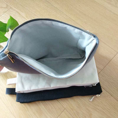 Adaptez la poche aux besoins du client plate noire de toile pour poche libre réutilisable de coton d'Ipad ECO la petite