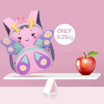 Sacs durables légers de voyage de Nursary de garde d'école de bande dessinée des filles 3D de sac à dos d'enfant en bas âge d'enfants