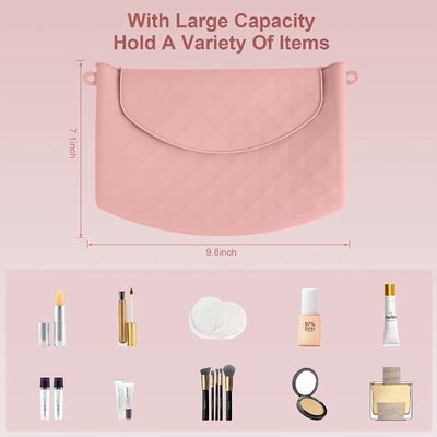 Petit cadeau de poche de voyage de maquillage de sac cosmétique mignon léger et mou de sac pour des femmes