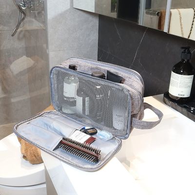 Sac de haute qualité d'article de toilette pour l'organisateur résistant à l'eau Dopp Kit d'article de toilette de voyage de &amp;Storgae protecteurs antichoc des hommes