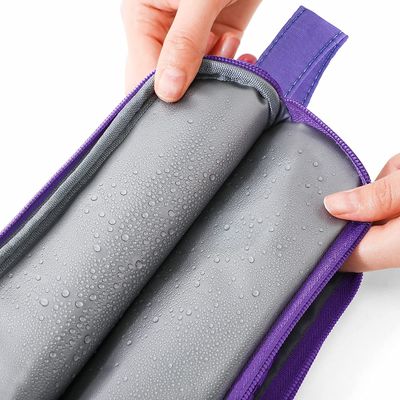 Sac d'article de toilette de voyage pour le déplacement accrochant imperméable de sac de lavage de petit de jeune adolescent maquillage cosmétique de filles