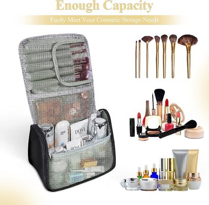 Trousse de toilette de protection antichoc portable pour femmes sac de maquillage de voyage multifonctionnel sac cosmétique mignon