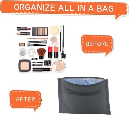 Anime mignon de BagMakeup de sac d'organisateur de poche cosmétique cosmétique imperméable verte de Toiletry Bag Portable