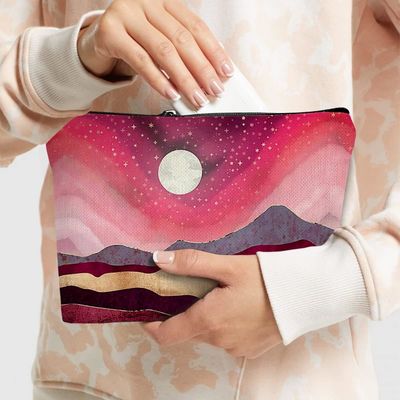 Les sacs cosmétiques de sac favorable à l'environnement mou durable antichoc de maquillage voyagent organisateur Zipper For Women