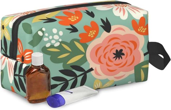 Sac cosmétique imperméable multifonctionnel Digital d'article de toilette de sacs imprimée