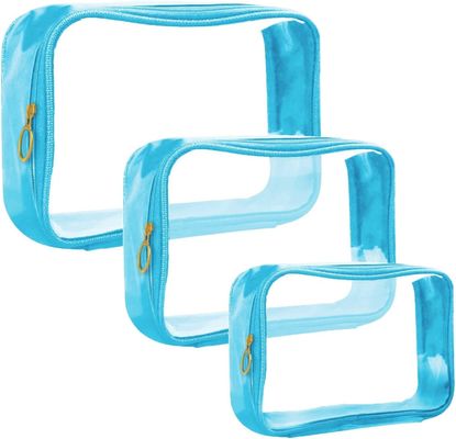 Sac clair imperméable antichoc et durable de haute qualité d'article de toilette pour le voyage