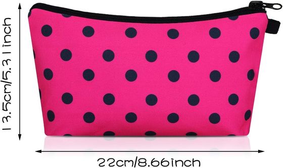 Sacs de toilette à pois légers et imperméables de haute qualité pour filles femmes