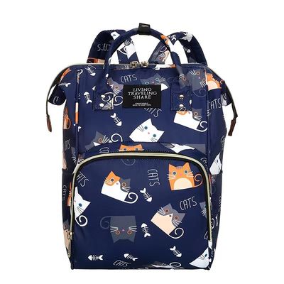 Impression d'écran en soie exquise lavable se pliante adaptée aux besoins du client de sac de maman de berceau