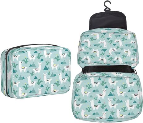 Sac De Voyage Cactus Et Montagnes Trousse De Toilette Suspendue Trousse De Maquillage De Bureau D'école
