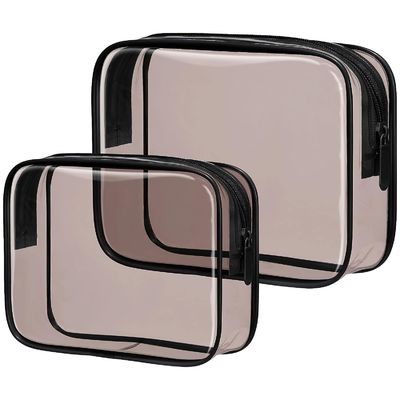 Sacs clairs d'article de toilette de résistant à l'eau durable fonctionnel multi pour le déplacement