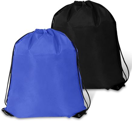 Sacs à dos en PE à cordes de traction Sacs à dos de gym Sacs à sac en vrac Softball Cadeaux de stockage Sacs d'entraînement