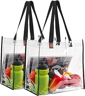 Capacité de stockage Sac professionnel transparent, léger, clair, durable, doux, en PVC