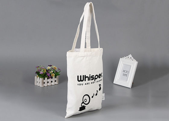 Coton réutilisable Tote Bags Lightweight Shockproof Protective de toile