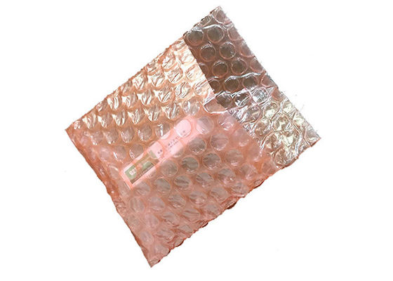 Petit sac d'emballage d'enveloppe de bulle, couleur faite sur commande ou tailles roses de multiple d'enveloppe de bulle