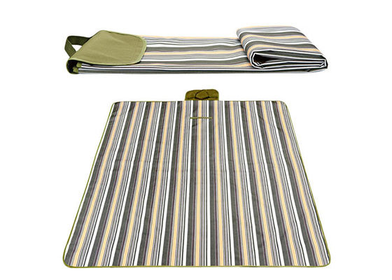 Support imperméable de tapis de pique-nique de polyester pour le matériel de Polyetser Peva de plage