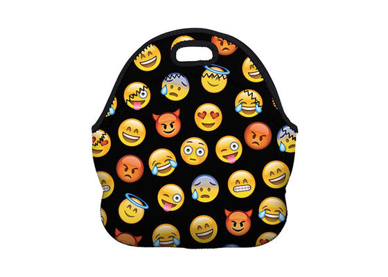 Le déjeuner mignon d'impression matériel de costom du néoprène met en sac, des sacs de déjeuner pour des enfants